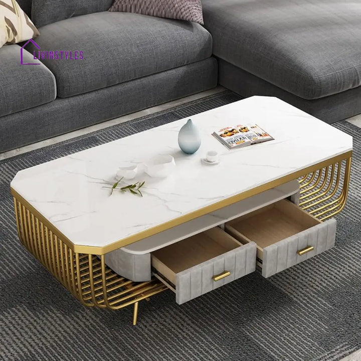 Meenakshi Rectangular Centre Table | Coffee Table|Teapoy For Living Room