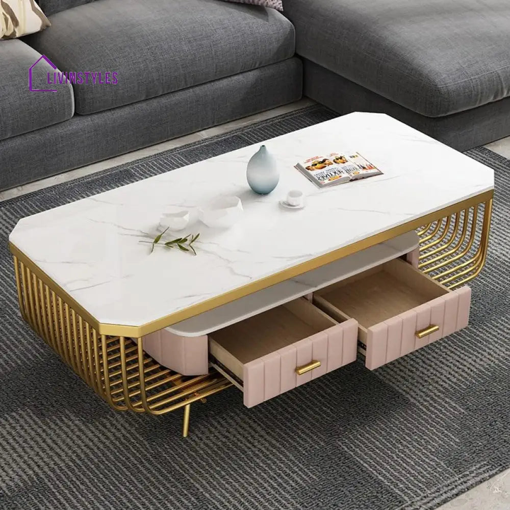 Meenakshi Rectangular Centre Table | Coffee Table|Teapoy For Living Room