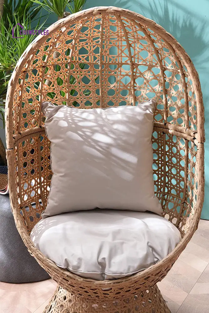 Nerida Rattan Cocoon Chair Garden Seating > Egg Chair