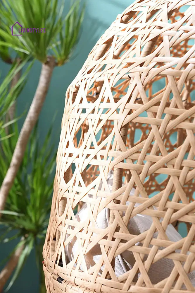 Nerida Rattan Cocoon Chair Garden Seating > Egg Chair