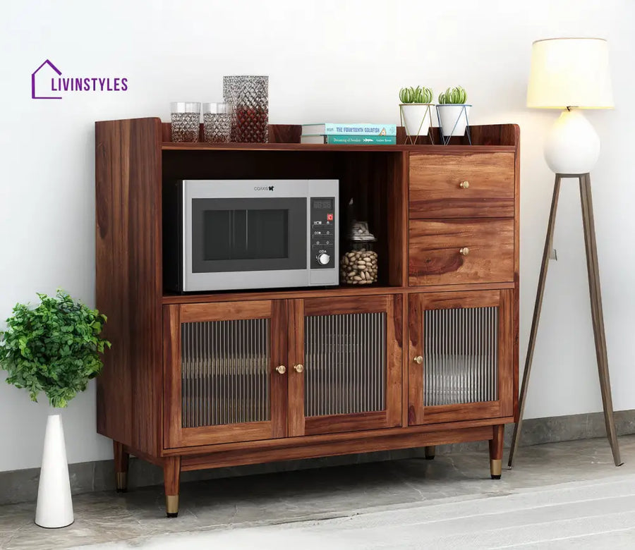 Meera Sheesham wood Sideboard and Cabinet