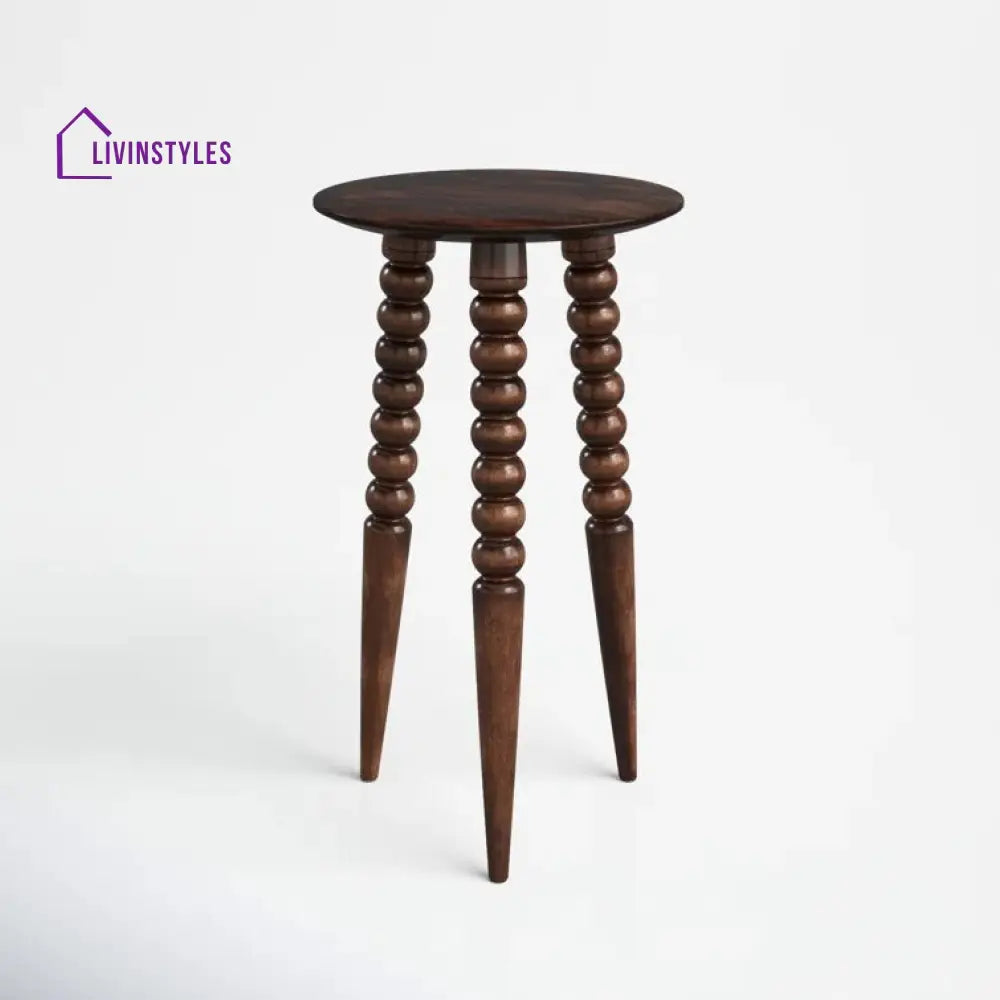 Meera Solid Wood Drink Table | Side Table | Laptop Table