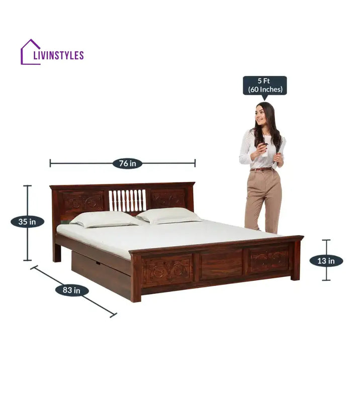 Devanti Traditional Solid Wood Beds Bedroom Furniture Sets