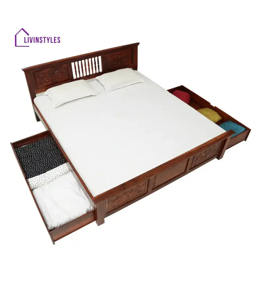 Devanti Traditional Solid Wood Beds Bedroom Furniture Sets