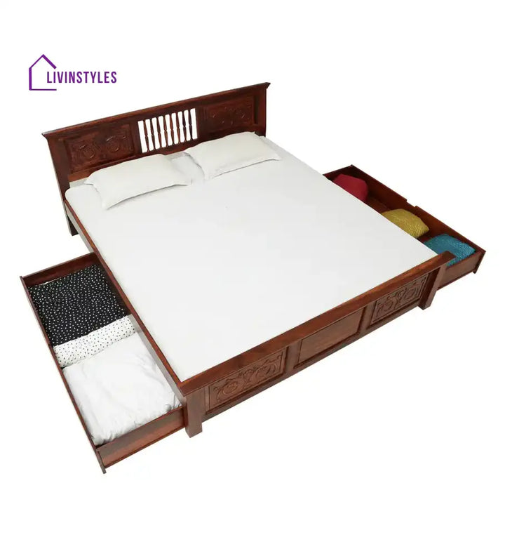 Devanti Traditional Solid Wood Beds Bedroom Furniture Sets