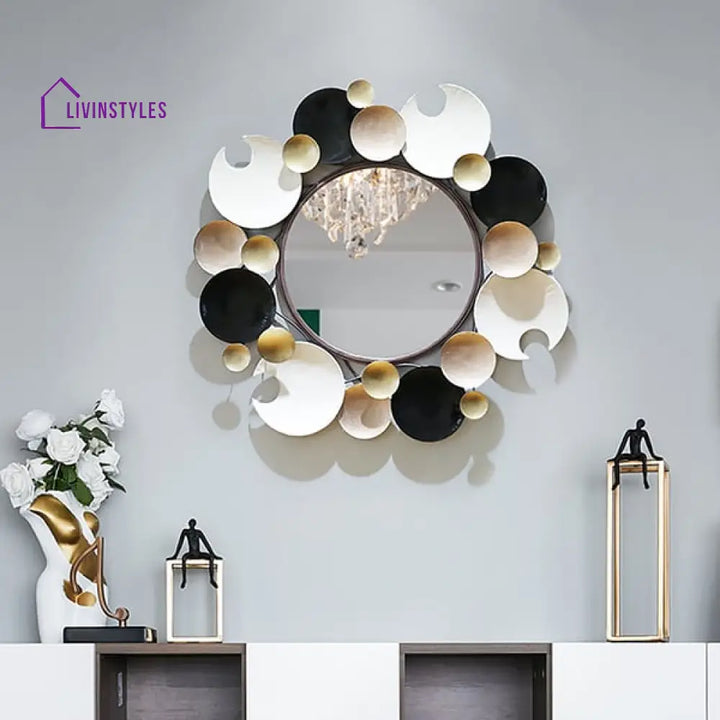 Megan Metal Wall Mirror