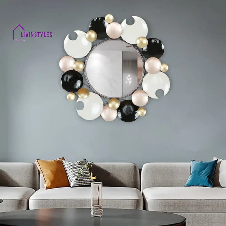 Megan Metal Wall Mirror