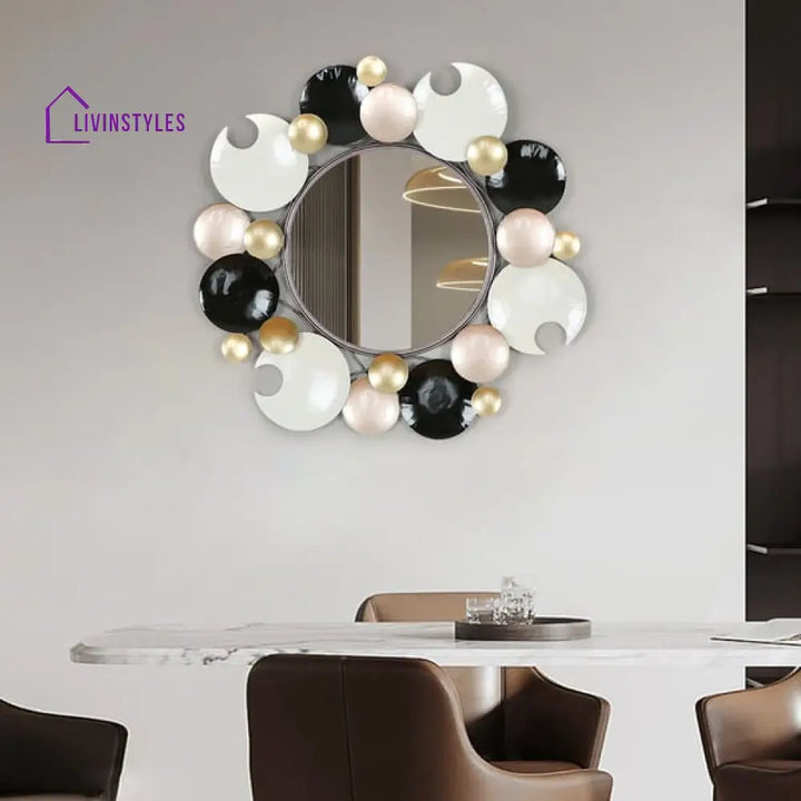 Megan Metal Wall Mirror