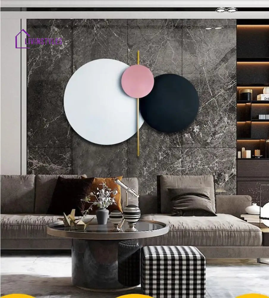 Meghnath Round Metal Wall Art