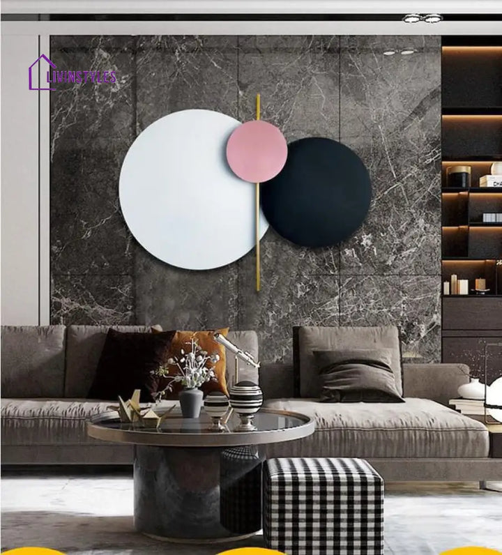 Meghnath Round Metal Wall Art