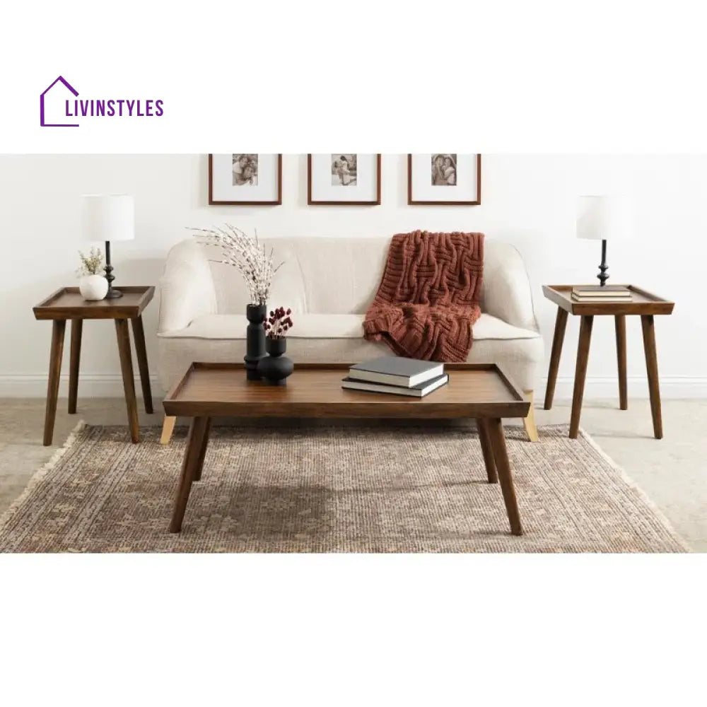 Mehak Solid Wood Coffee Table for Living Room