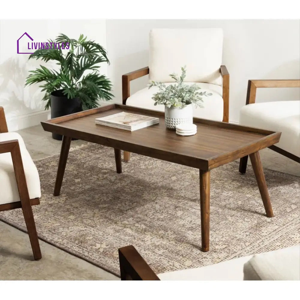 Mehak Solid Wood Coffee Table for Living Room