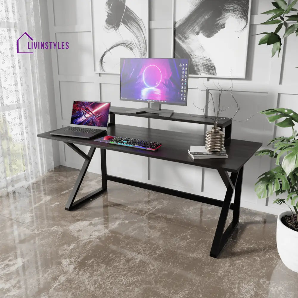 Meja Study Table | Computer Table | Study Table for Home - Brown - Art & Drafting Tables