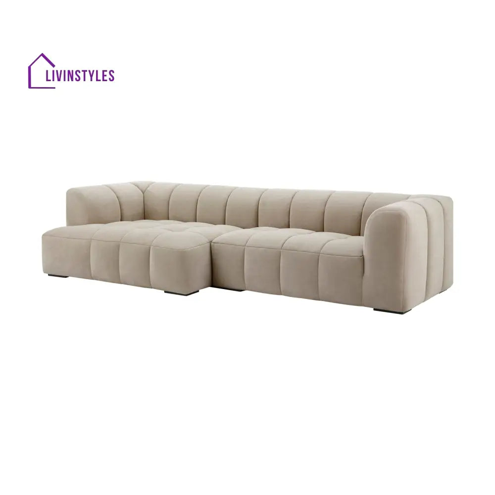 Melchor Left Hand Large Chaise Sofa Sofas