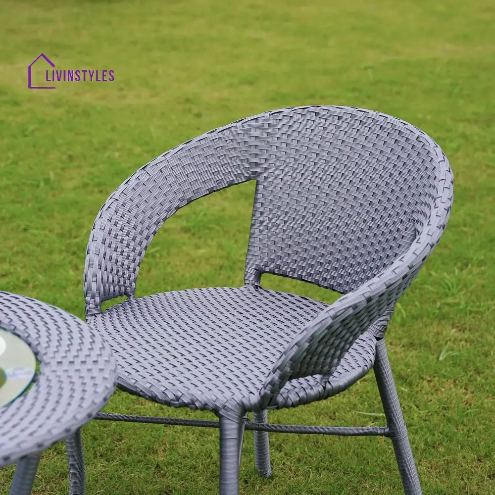 Mercedes 5-Piece Outdoor Rattan Wicker Patio Bistro Set Patio Set