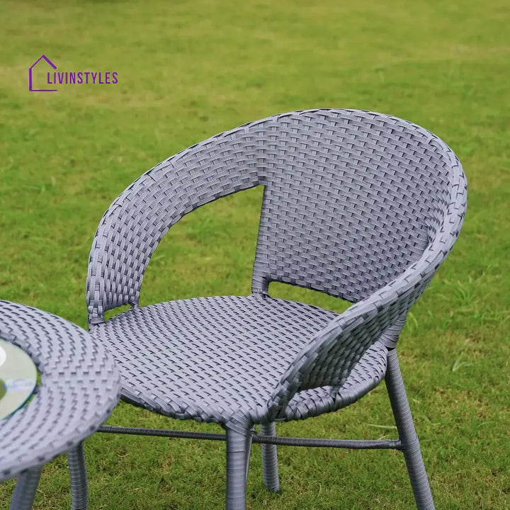 Mercedes 5-Piece Outdoor Rattan Wicker Patio Bistro Set Patio Set