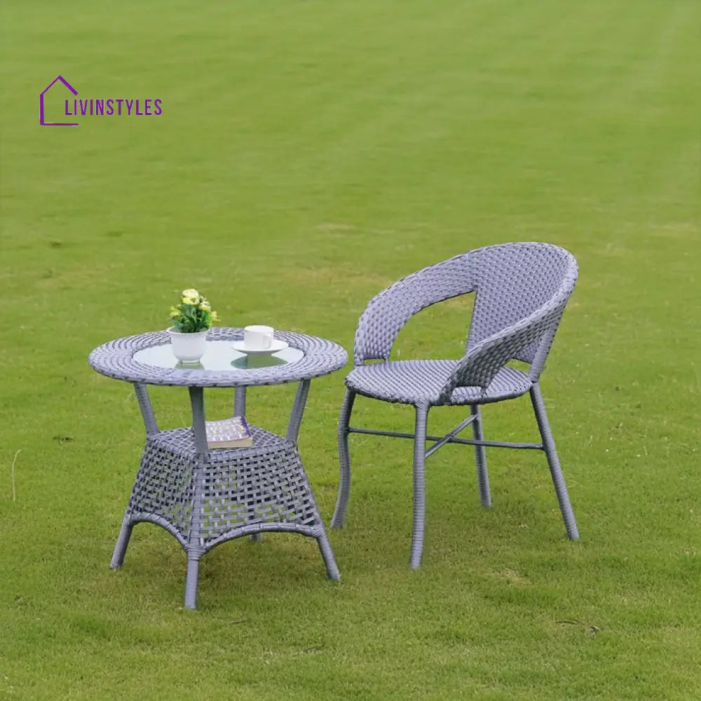 Mercedes 5-Piece Outdoor Rattan Wicker Patio Bistro Set Patio Set