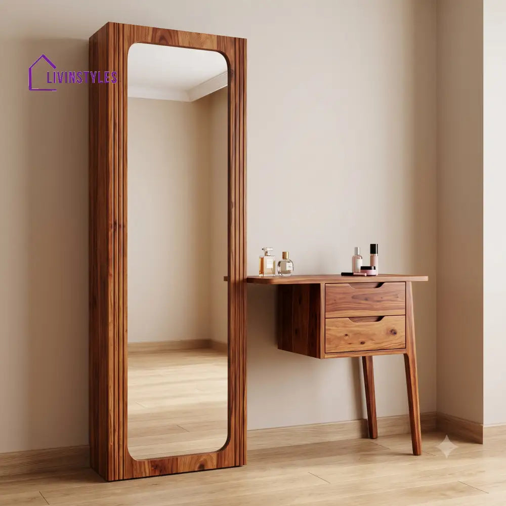 Michel Premium Solid Wood Dressing Table for Bedroom | New Designer Dressing Unit