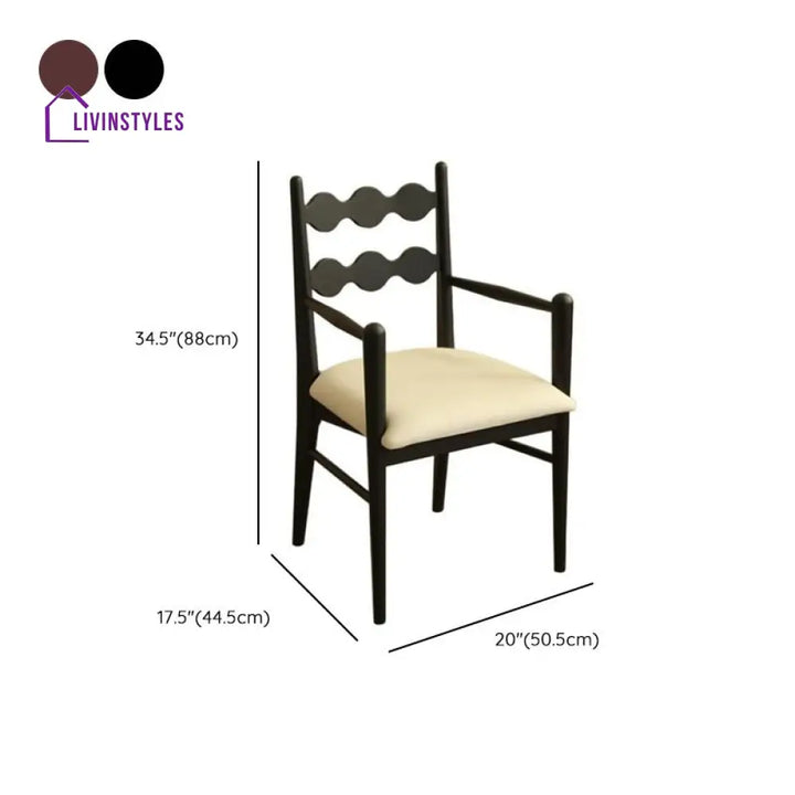 Mihika Wooden Dining Chair | Sheesham Wood