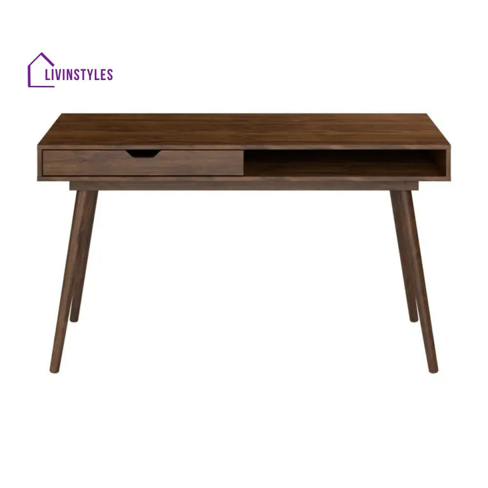 Mikhail Solid Sheesham Wood Study Table for Students