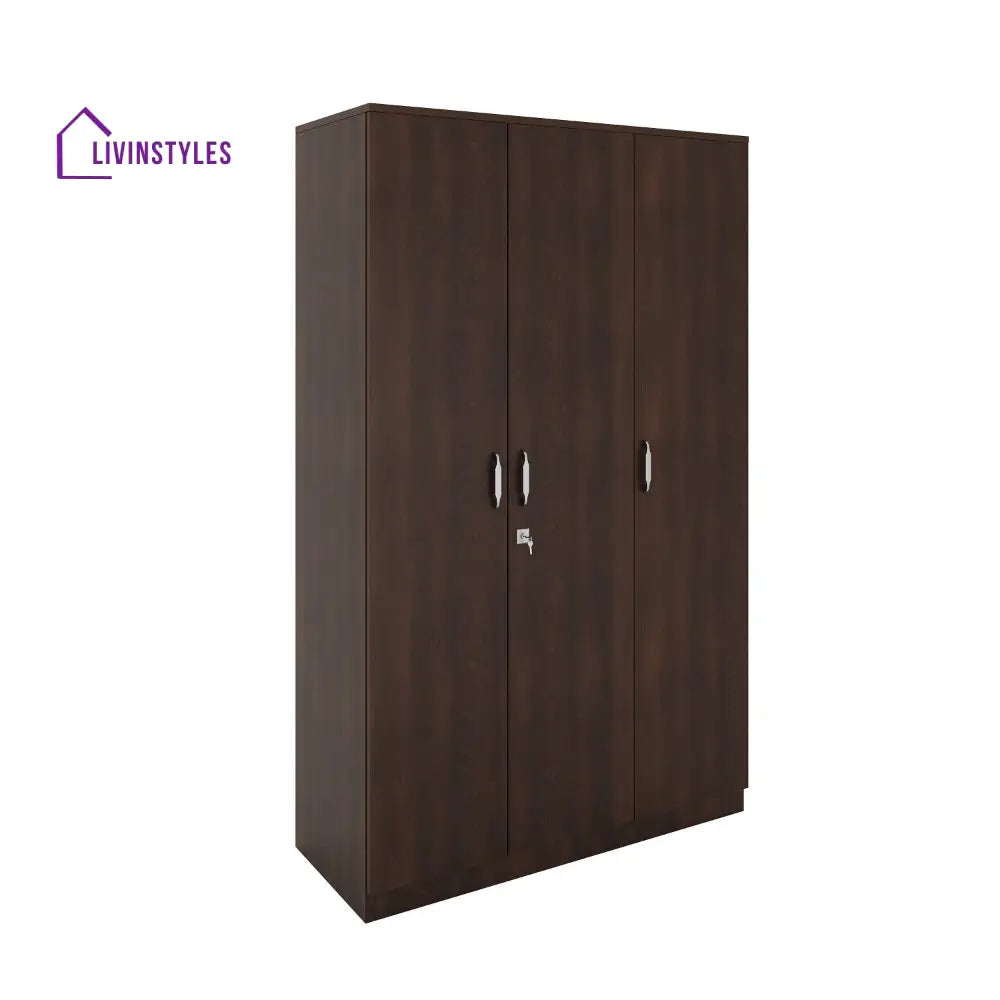 Sergey 3 Door Wardrobe without Mirror (New Wenge) Home Furniture