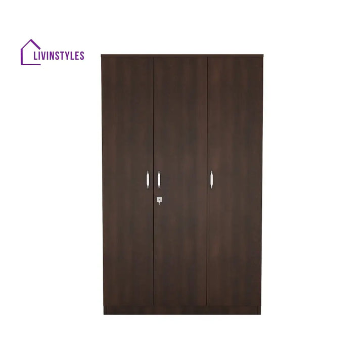Sergey 3 Door Wardrobe without Mirror (New Wenge) Home Furniture