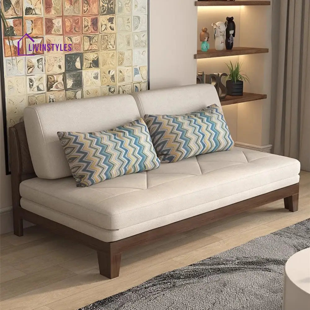 Solid Wood Pull Out Sofa Bed SOFA BED