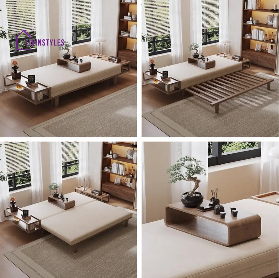Zen Transform Sofa Bed with Chabudai Table FURNITURE