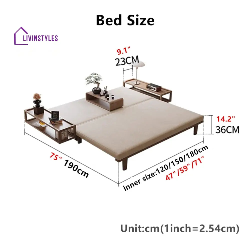 Zen Transform Sofa Bed with Chabudai Table FURNITURE
