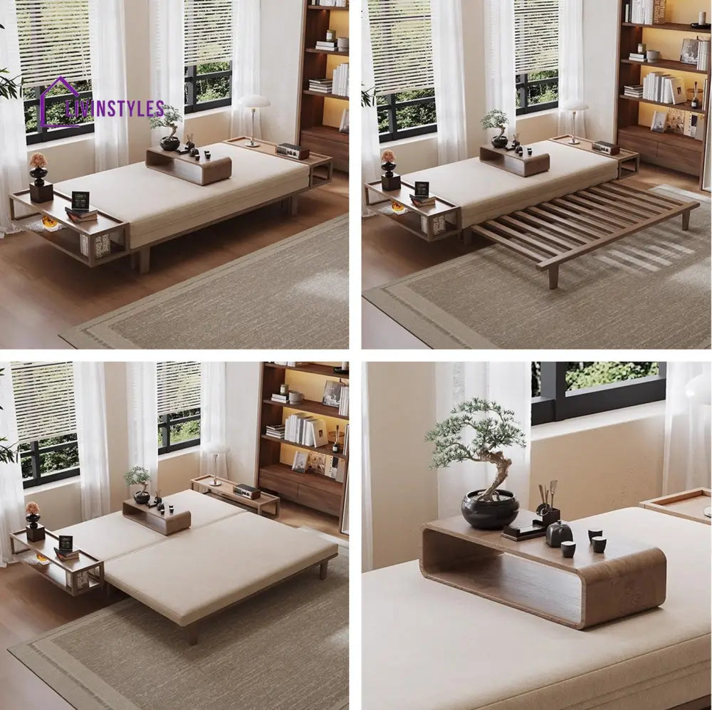 Zen Transform Sofa Bed with Chabudai Table FURNITURE