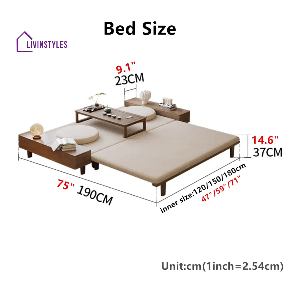Zen Transform Sofa Bed with Chabudai Table FURNITURE
