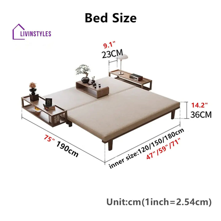 Zen Transform Sofa Bed with Chabudai Table FURNITURE