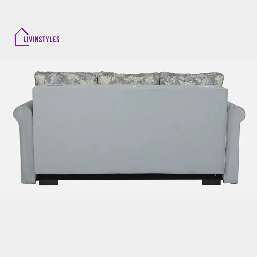 Symphony Sofa Cum Bed in Ash Grey Colour