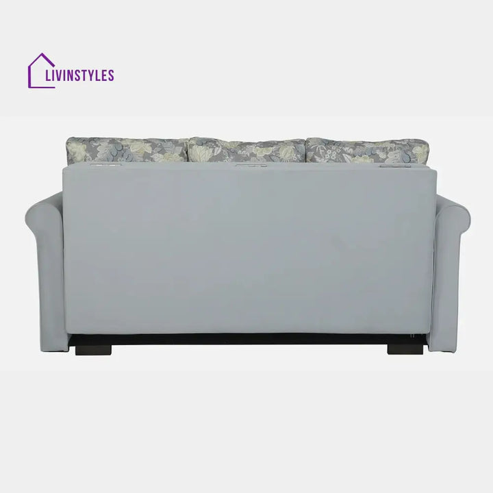 Symphony Sofa Cum Bed in Ash Grey Colour
