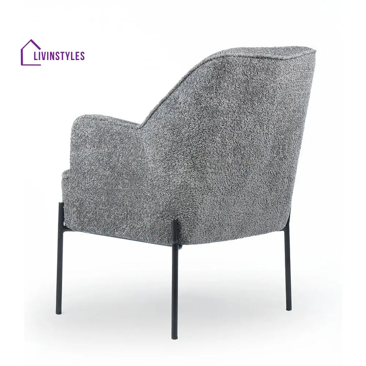 Milana Boucle Fabric Arm chair Chair