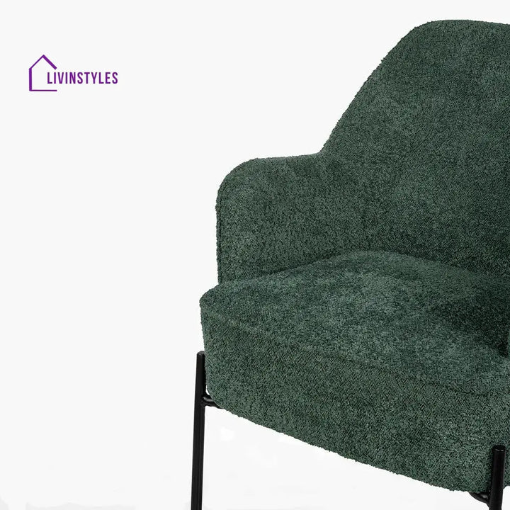 Milana Boucle Fabric Arm chair Chair