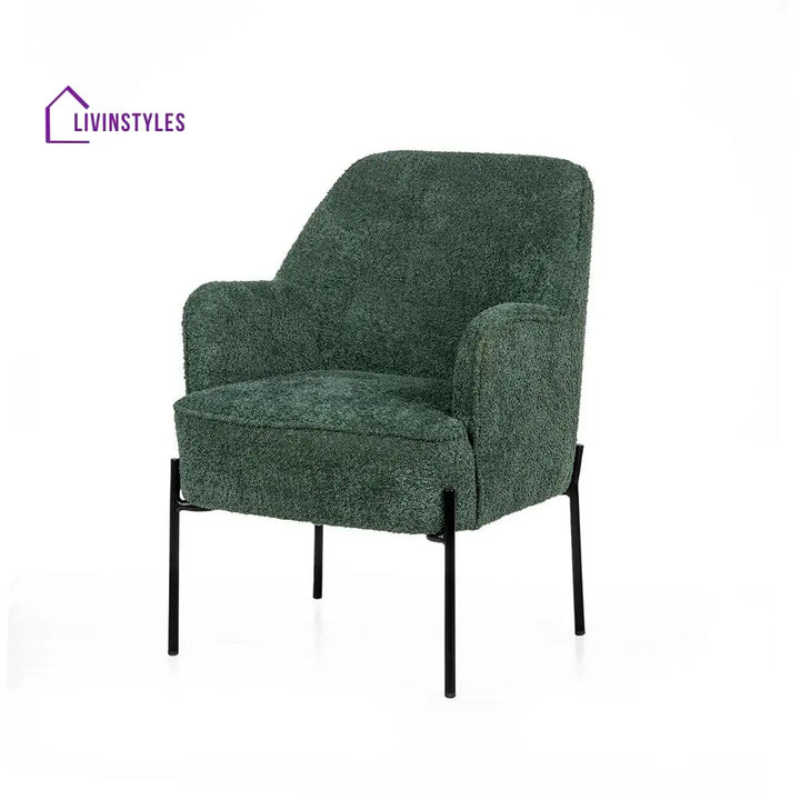 Milana Boucle Fabric Arm chair Chair