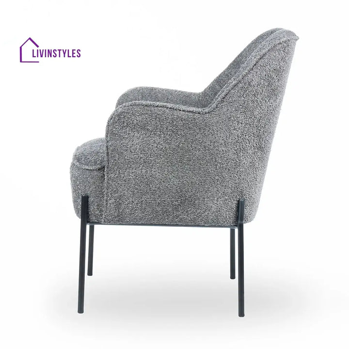 Milana Boucle Fabric Arm chair Chair