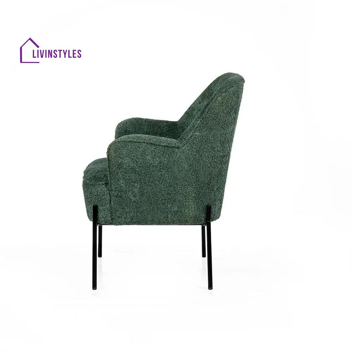 Milana Boucle Fabric Arm chair Chair
