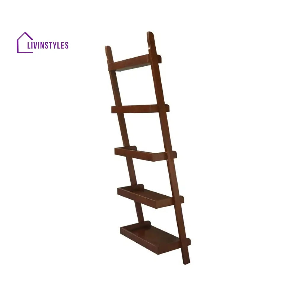 Milana Solid Wood Bookshelves | Bookshelf for Living Room | Bedroom | Drawing Room | Study Room