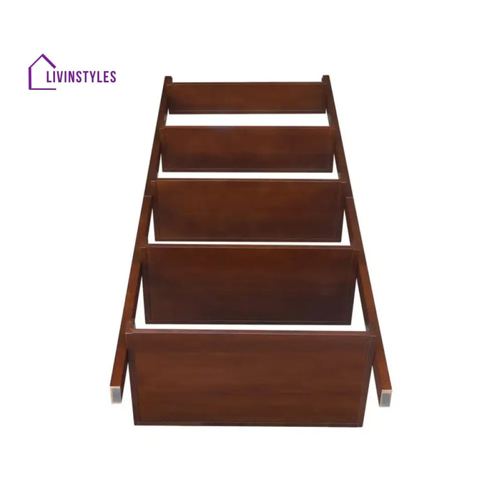 Milana Solid Wood Bookshelves | Bookshelf for Living Room | Bedroom | Drawing Room | Study Room