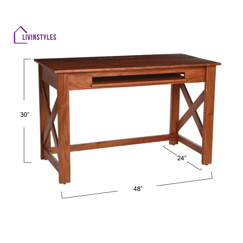Milana Solid Wood Study Table for Students