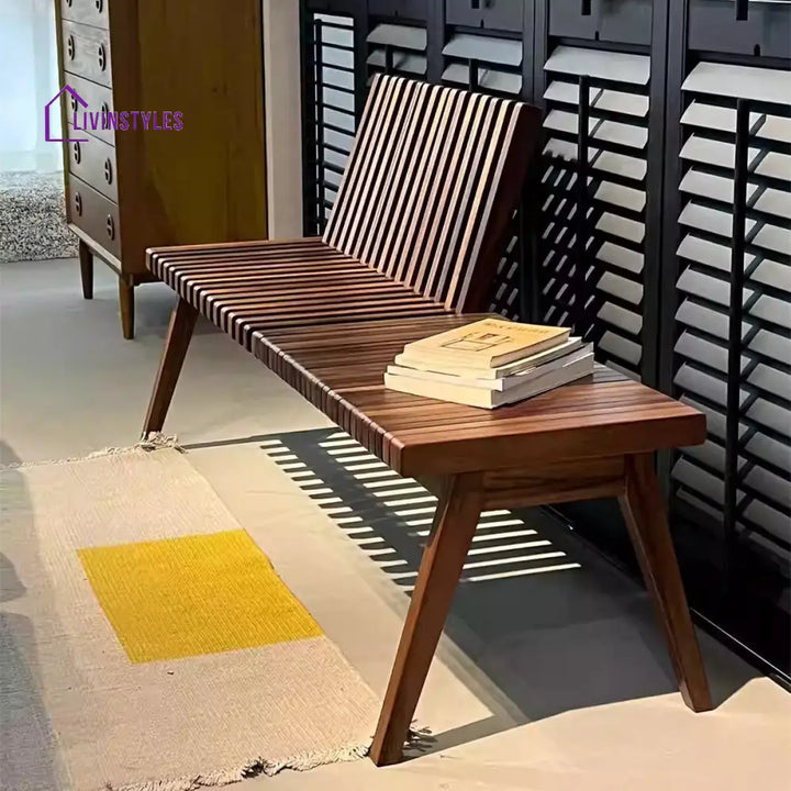 Creative Foldable Wooden Bench FURNITURE