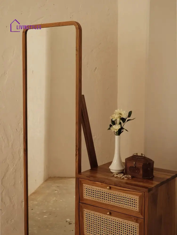 Minakshi solid wood dressing table for bedroom