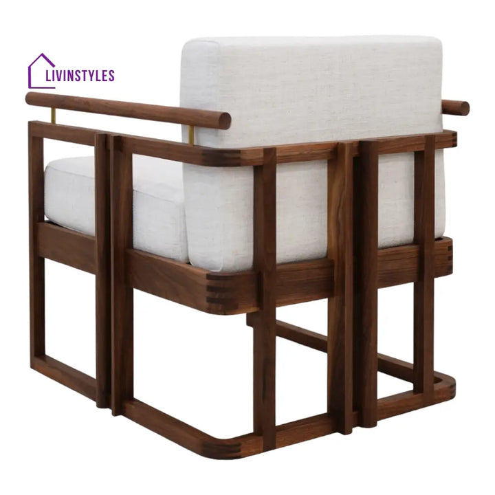 Minal 1 Seater Teak Wood Sofa Sofas