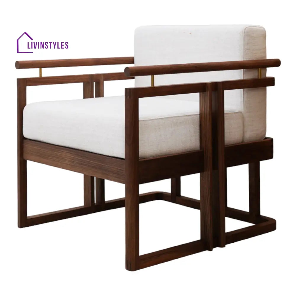 Minal 1 Seater Teak Wood Sofa Sofas