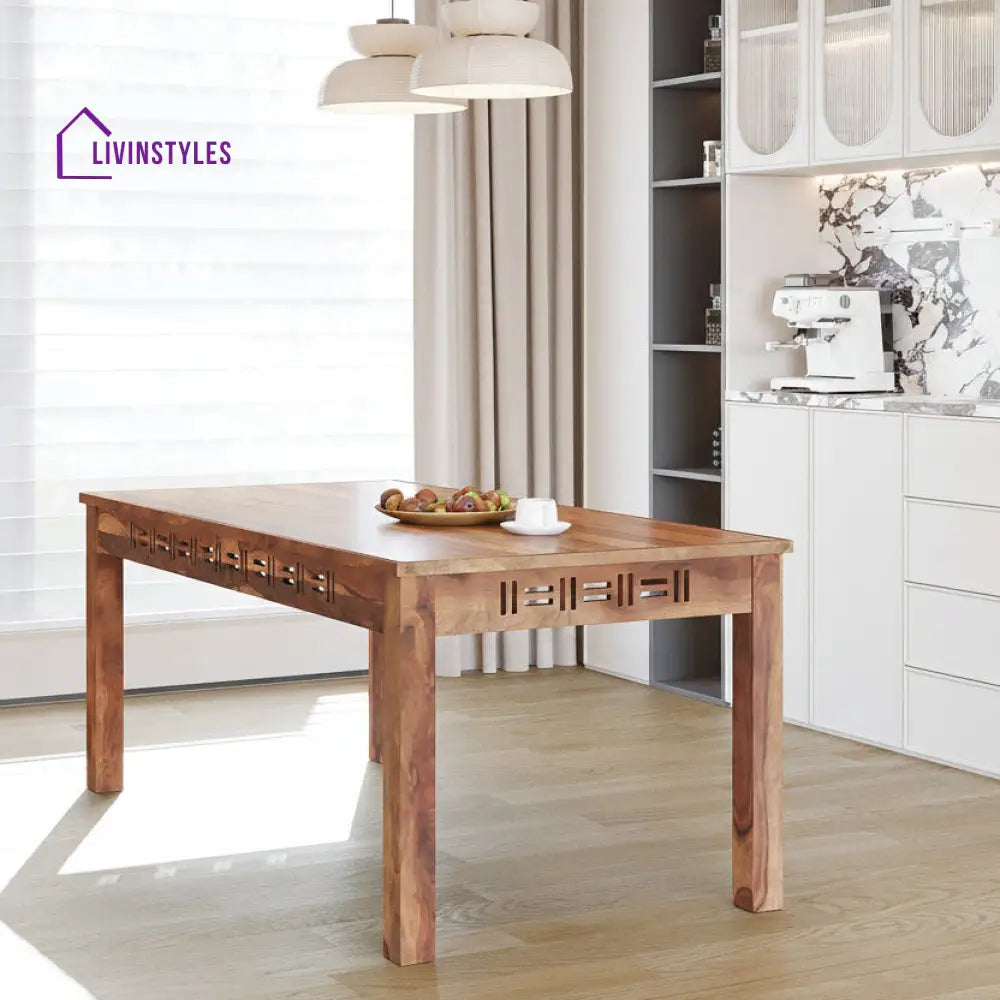 Minh Sheesham 6 Seater Dining Table