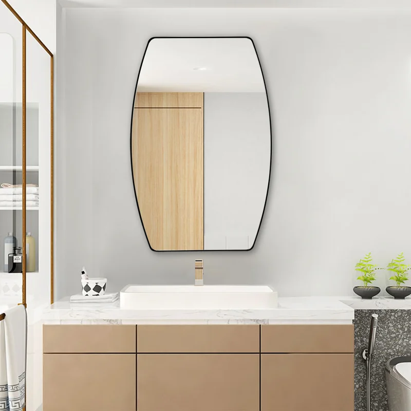 Nova Minimalist Rectangular Designer Bathroom Mirror Wall Mirror