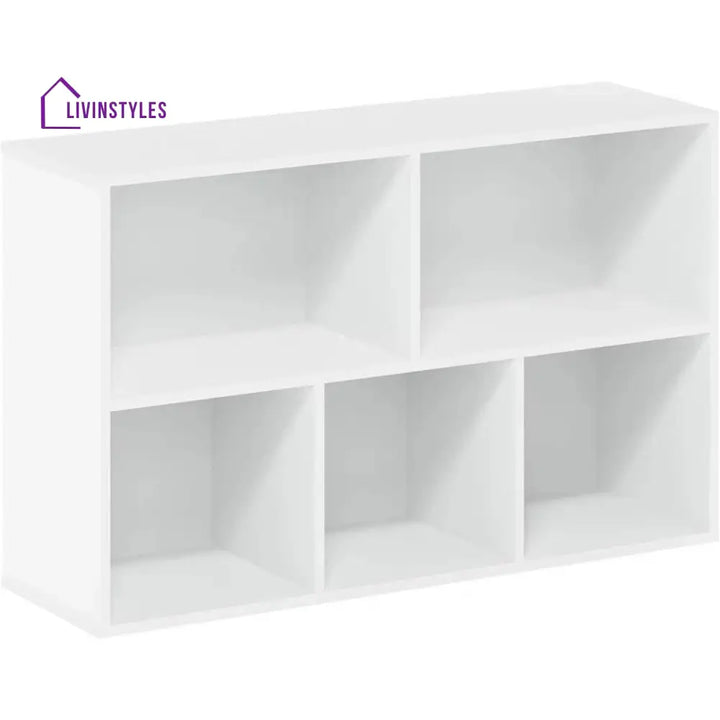 Mira Engineered Wood Bookshelves | Bookshelf for Living Room | Bedroom | Drawing Room | Study Room