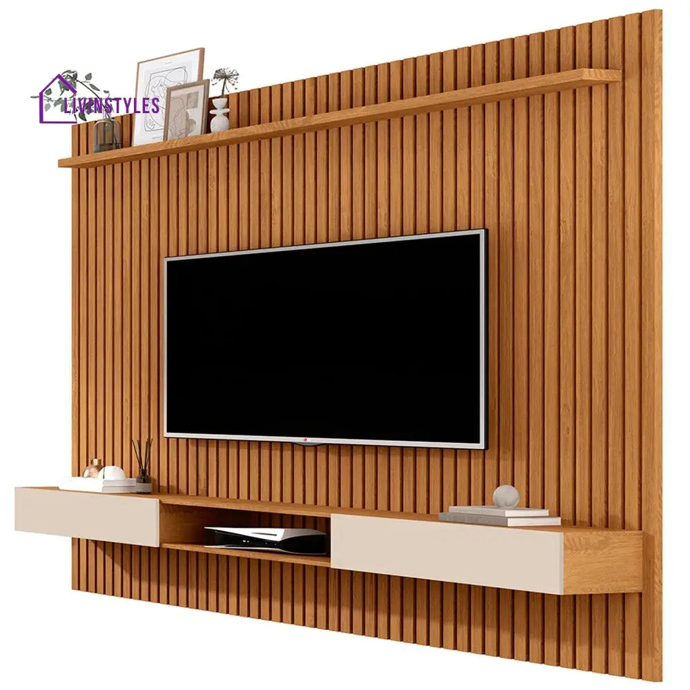 Mira Wall Mounted Tv Unit Stand for Living Room